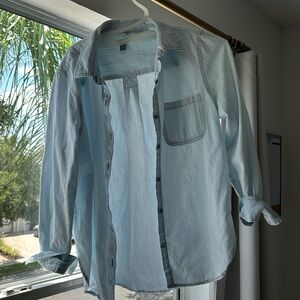 Aerie denim shirt